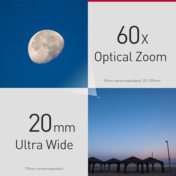 Découvrez le Panasonic Lumix FZ82D : appareil photo bridge doté d'un zoom puissant 60x pour capturer chaque détail, même à distance. Idéal pour les passionnés de photographie souhaitant explorer de nouvelles perspectives.