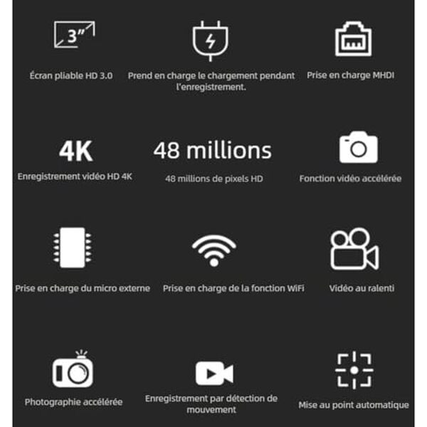 Découvrez le test complet de l'appareil photo numérique Korons 4K compact avec 32GB. Performance, qualité d'image et caractéristiques : l'analyse d'un choix idéal pour les passionnés de photos.