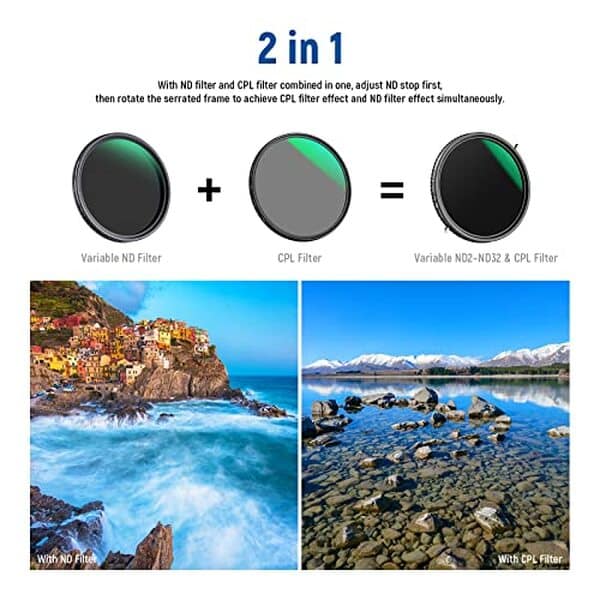 Découvrez notre avis sur le filtre NEEWER ND variable 58mm et polarisant CPL : performance, installation et résultats photographiques détaillés pour des images optimales