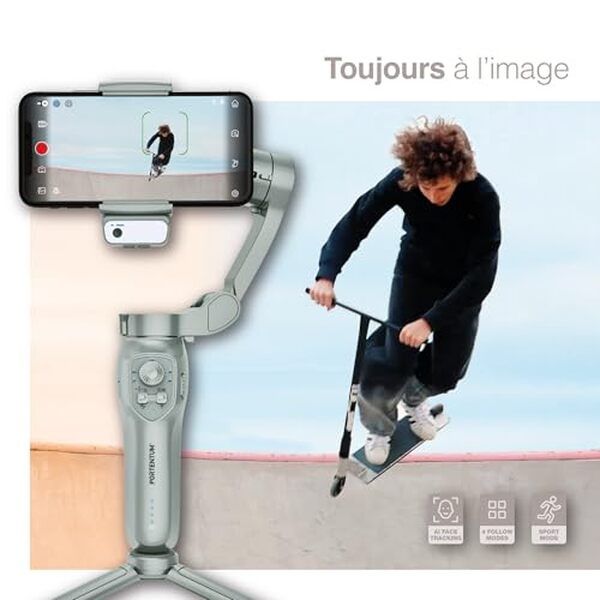Découvrez pourquoi le stabilisateur Portentum 7 Pro est l'allié ultime pour capturer des vidéos professionnelles avec votre smartphone. Obtenez des images fluides et de qualité exceptionnelle à chaque prise.