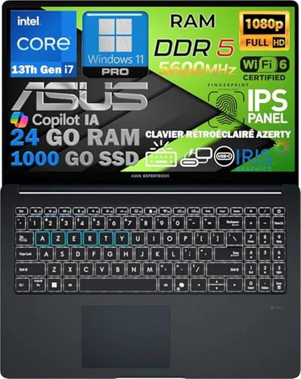 Découvrez notre test approfondi de l'ASUS Intel Core i7 13ᵉ gén pour évaluer sa puissance, ses innovations et ses performances de pointe pour les utilisateurs exigeants