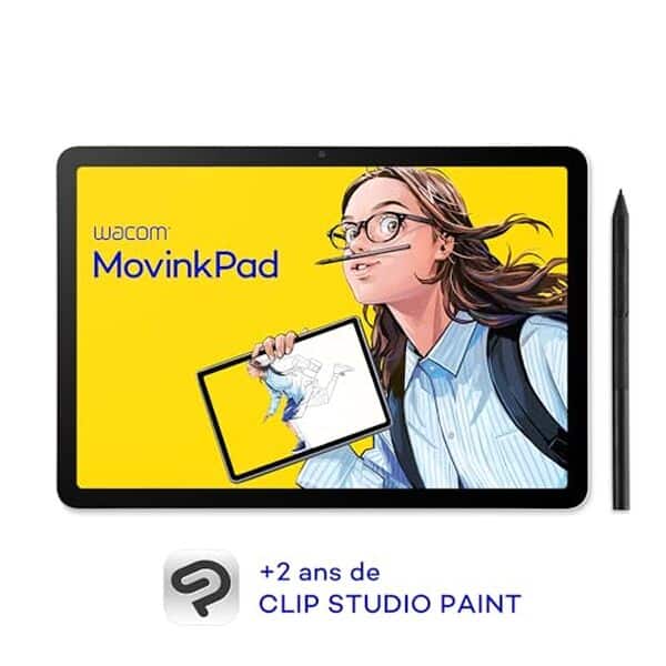 Découvrez notre analyse détaillée de la tablette graphique Wacom MovinkPad 11. Polyvalence idéale pour les jeunes créateurs en quête de performance et d'innovation.