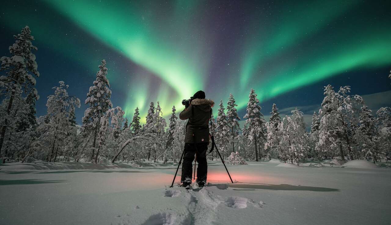 Mat&eacute;riel essentiel pour la photographie d'aurores
