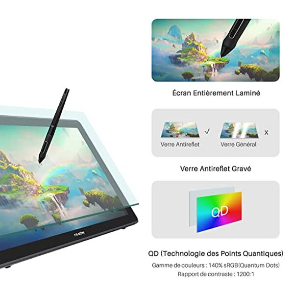 Découvrez notre test détaillé de la huion Kamvas 22 Plus, une tablette graphique pro idéale pour les artistes et designers exigeants, avec des fonctionnalités avancées et une haute qualité d'affichage.