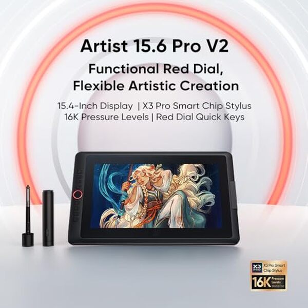 Plongez dans le monde artistique avec la tablette XP-Pen Artist 15.6 Pro V2 : performance et innovation au service de votre créativité