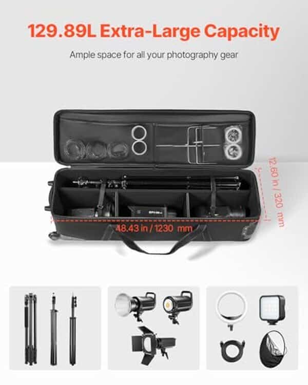 Découvrez notre test de la valise VEVOR avec roulettes et compartiment rembourré : une solution idéale pour transporter votre matériel en toute sécurité et avec style.