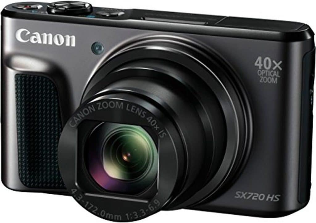 Test du Canon Powershot SX720 HS : appareil photo 20, 3 MP en noir