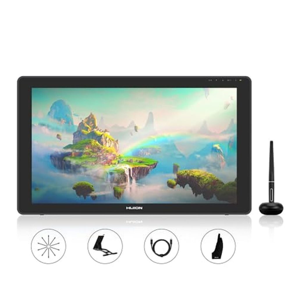 Test : huion Kamvas 22 Plus, tablette graphique pro