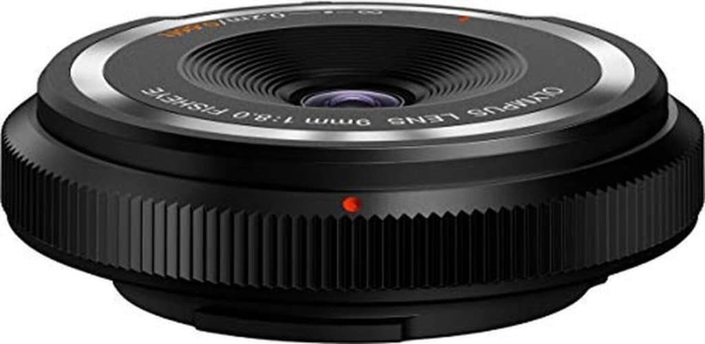 Test : objectif pancake fisheye 9 mm Olympus BCL-0980 noir