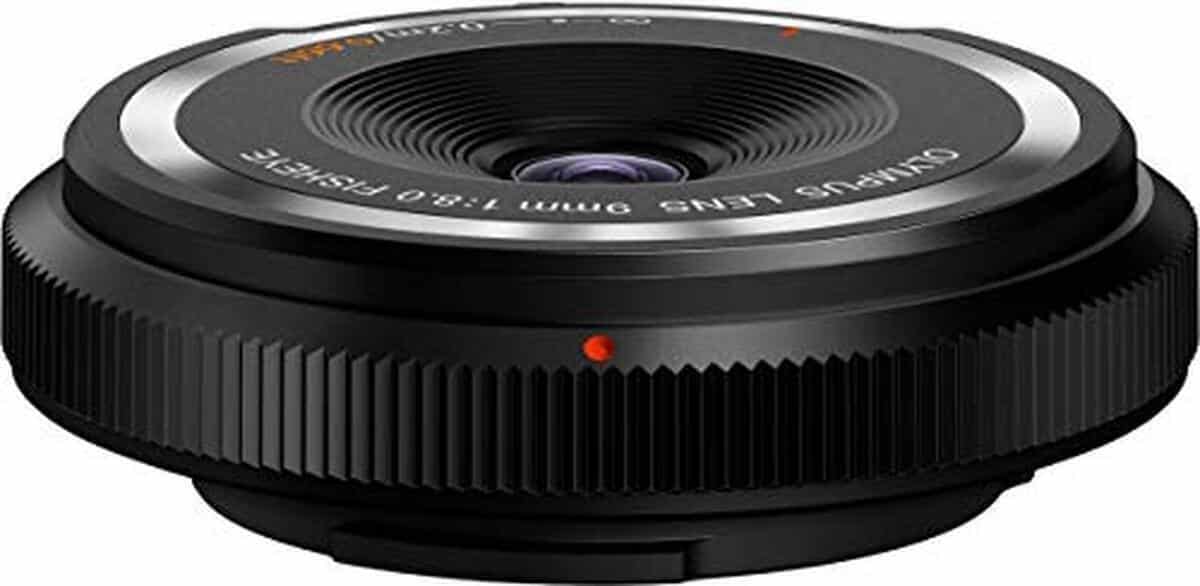 Test : objectif pancake fisheye 9 mm Olympus BCL-0980 noir