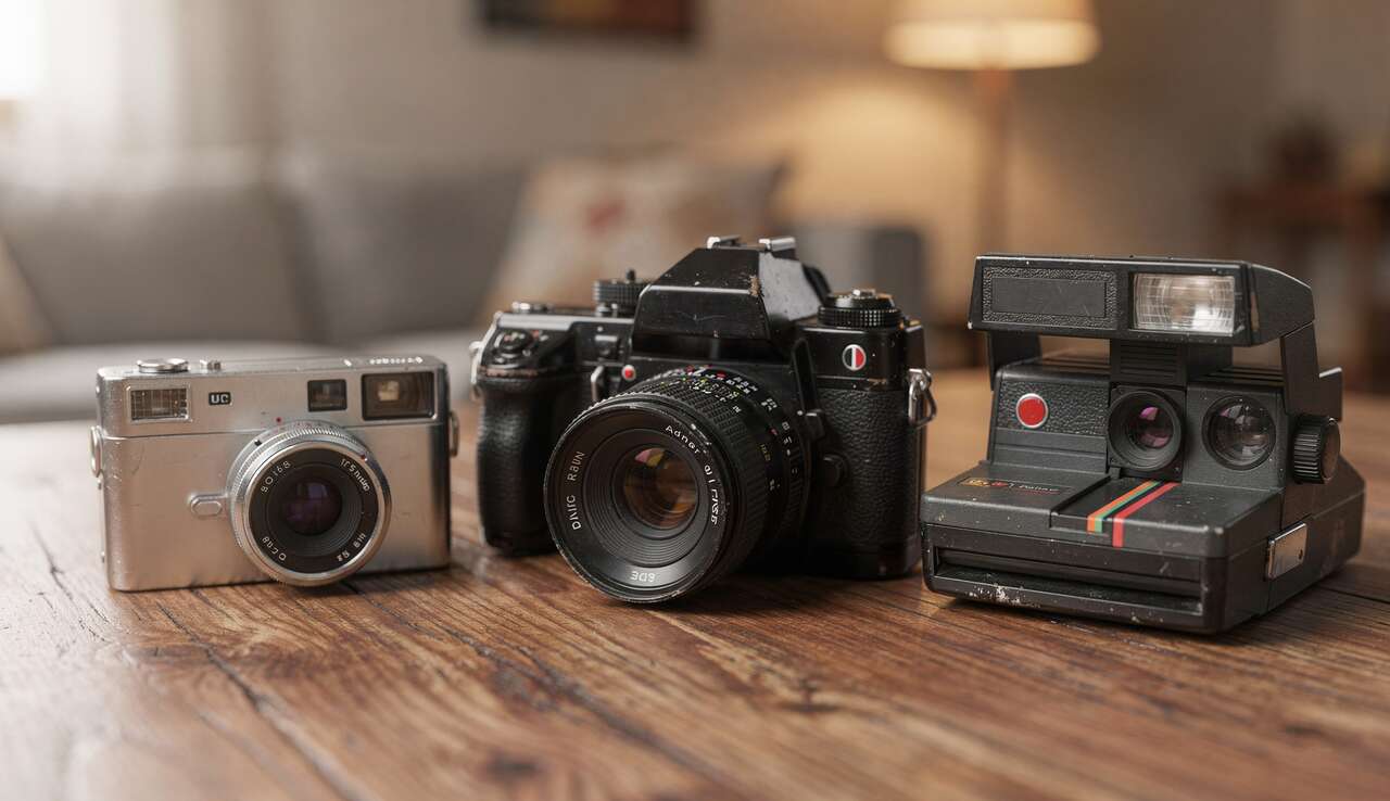 Explorer les options par cat&eacute;gorie : compact, reflex, instantan&eacute;