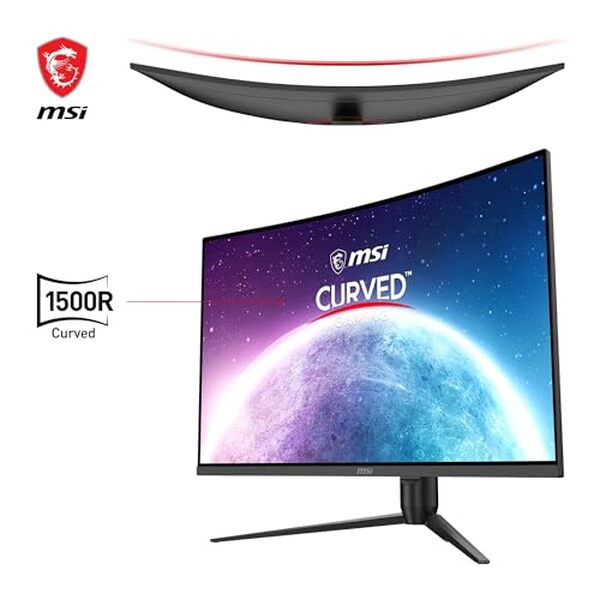 Découvrez l'écran MSI G32CQ5P, un modèle de 31, 5 pouces conçu pour le gaming, offrant fluidité et performances avec sa fréquence de 170 Hz.