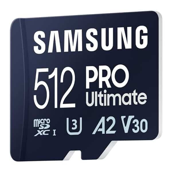 Découvrez les atouts de la Samsung PRO Ultimate 512 Go : performance, vitesse et fiabilité pour vos besoins de stockage intensif.