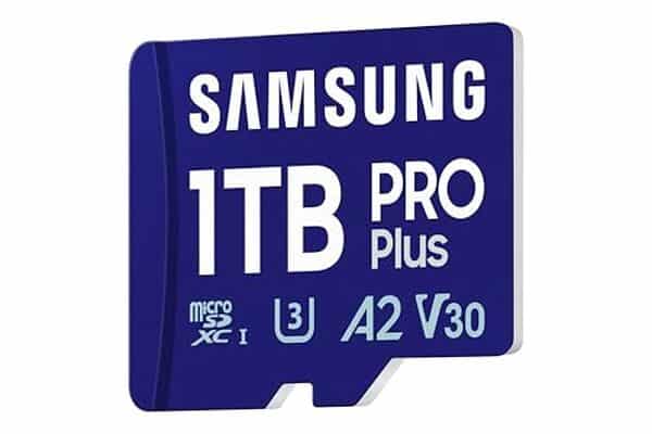 Découvrez l'efficacité de la carte mémoire samsung PRO Plus 1 To : performances, capacité et rapport qualité-prix incontournable pour votre appareil photo ou votre smartphone.