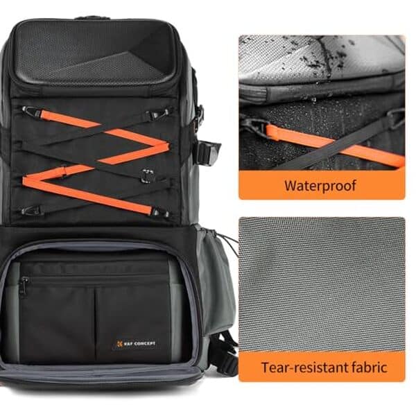 Découvrez comment le sac à dos K&F Concept 32L offre un rangement photo intelligent et une protection optimale pour votre équipement lors de vos sorties photos.