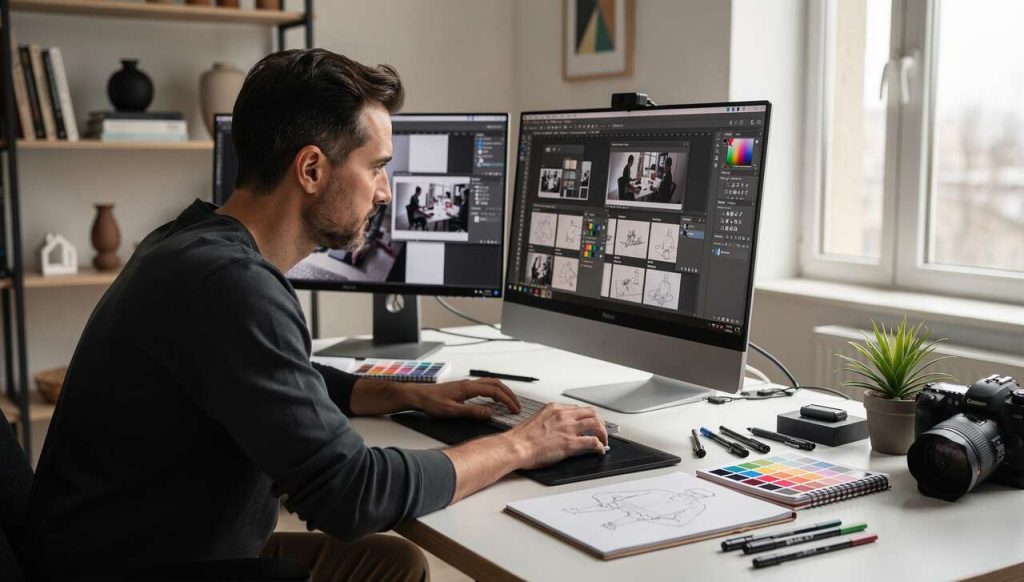 Comment utiliser les masques de fusion de Photoshop pour combiner plusieurs images ?
