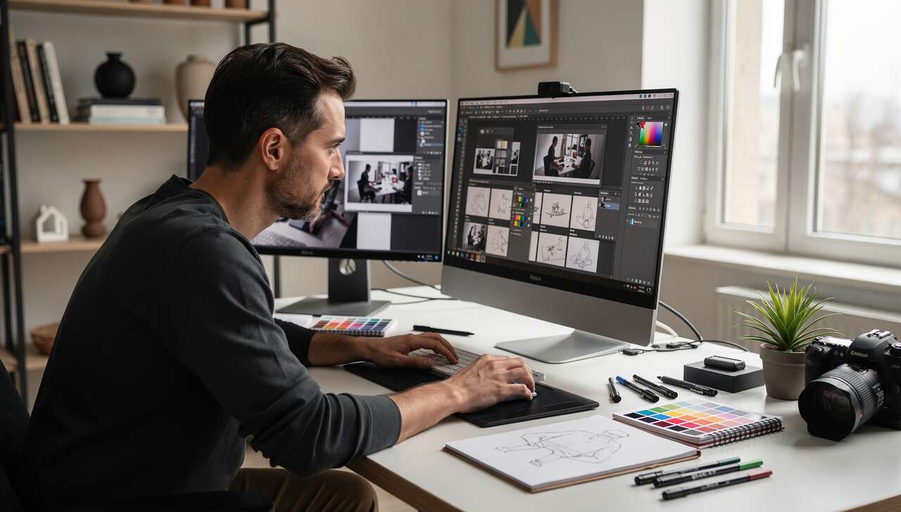 Comment utiliser les masques de fusion de Photoshop pour combiner plusieurs images ?