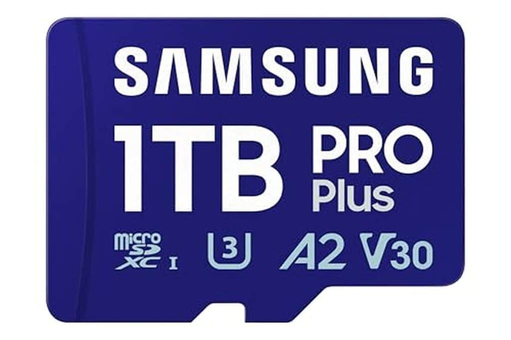 Test : carte mémoire Samsung PRO Plus 1 To