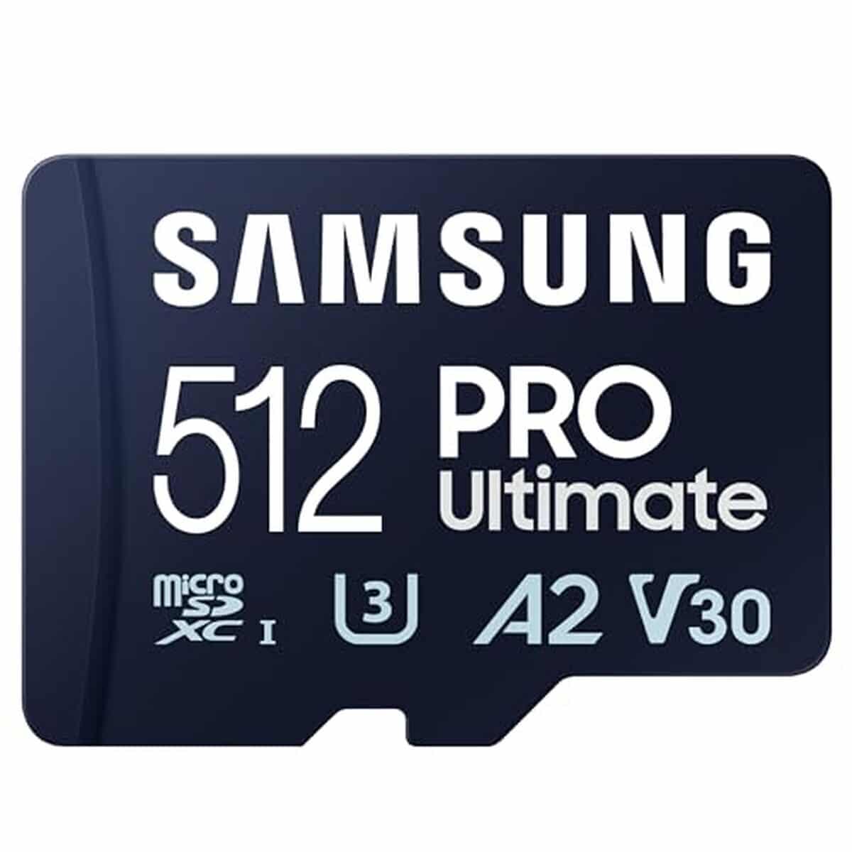 Test de la carte mémoire Samsung PRO Ultimate 512 Go