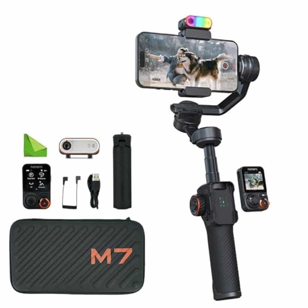 Test du stabilisateur Hohem iSteady M7 pour smartphone
