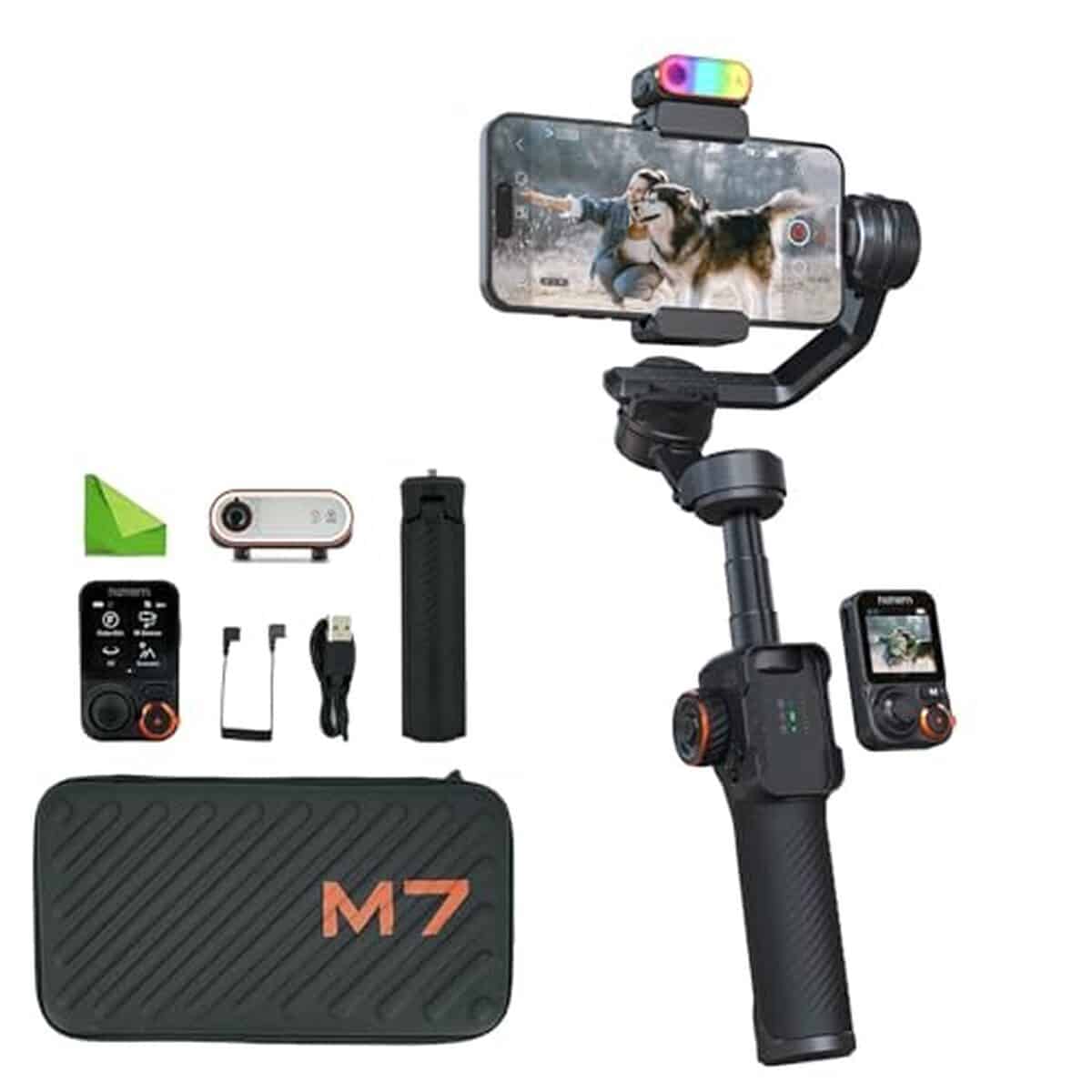 Test du stabilisateur Hohem iSteady M7 pour smartphone