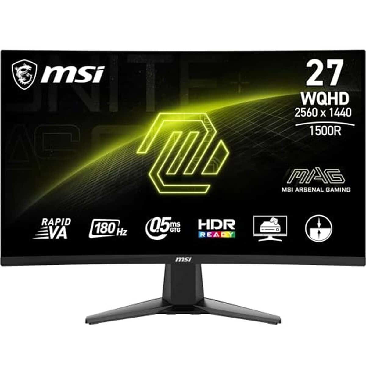 Test : écran gaming incurvé MSI MAG 27CQ6F 27" 180 Hz