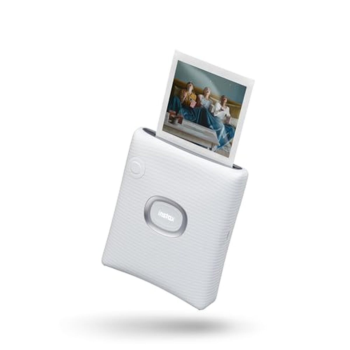 Test : imprimante photo pour smartphone Instax Square Link, blanc cendré