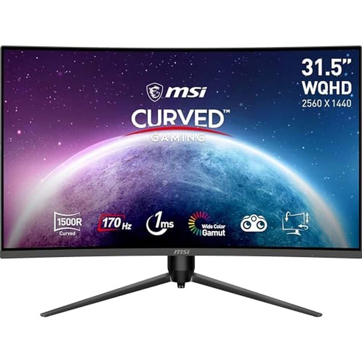 Test MSI G32CQ5P : écran gaming 31, 5 pouces 170 Hz