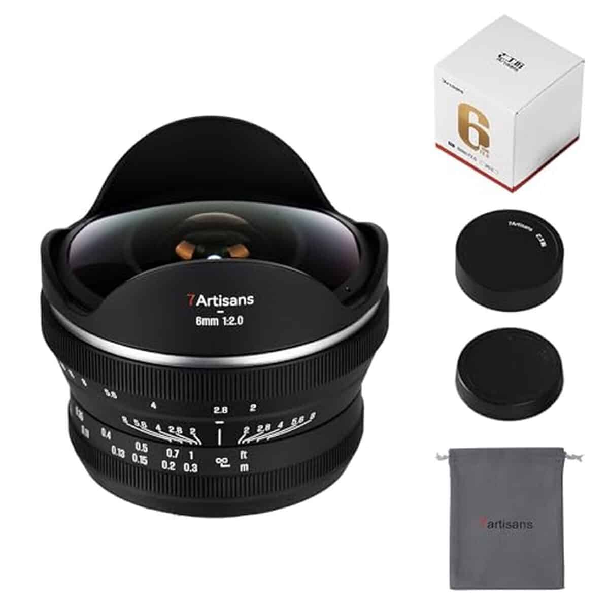 Test : objectif fisheye ultra grand-angle 7artisans 6 mm F2.0 pour Canon APS-C