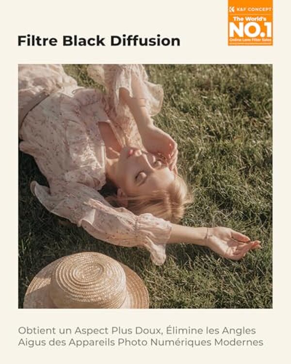 Découvrez notre test complet du filtre Black-Mist 1/4 K&F Concept 95mm : performances, qualité d'image et avis utilisateur pour des photos artistiques réussies