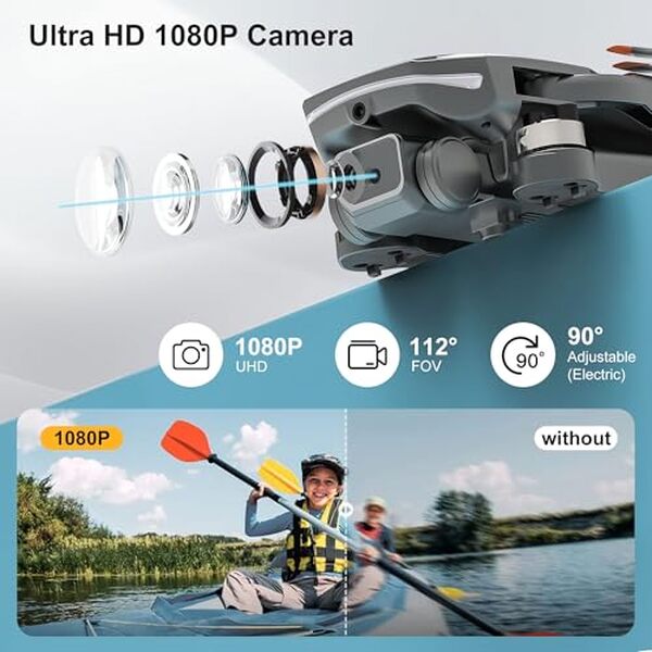 Découvrez le test détaillé du drone caméra 1080P : un quadcoptère polyvalent adapté aussi bien aux enfants qu'aux adultes. Performances et maniabilité au rendez-vous  !