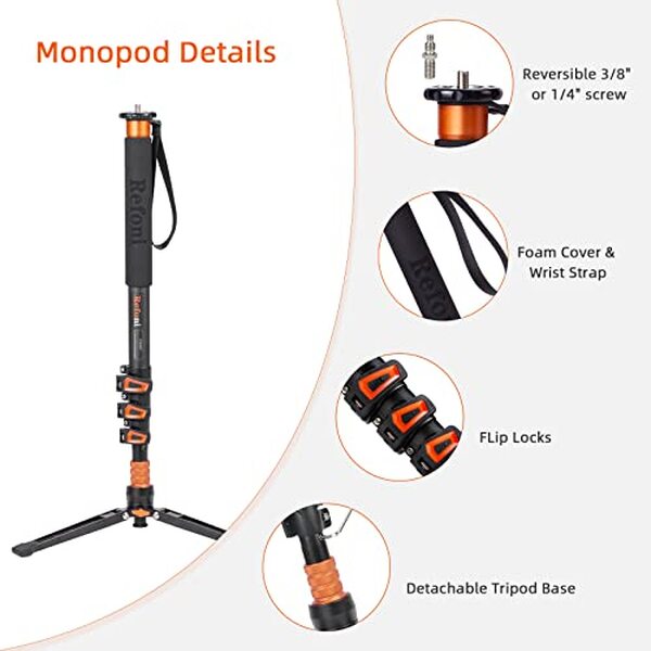 Découvrez notre analyse complète du monopode carbone refoni C304F : performance, robustesse et polyvalence au rendez-vous pour les passionnés de photographie et vidéographie
