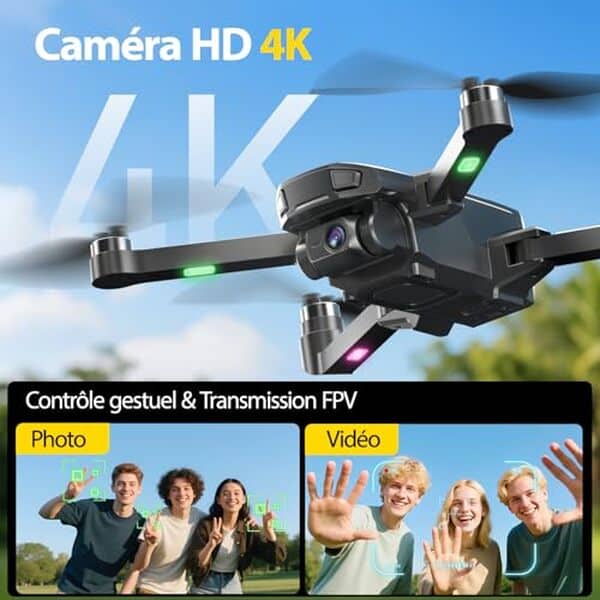 Découvrez le test approfondi du drone DEERC D25 : ses capacités 4K impressionnantes, son design compact et pliable. Découvrez tous les détails pour faire un choix éclairé.