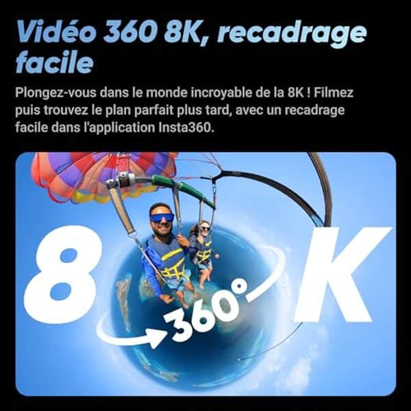 Découvrez notre test complet de la caméra Insta360 X4, une expérience immersive en 8K. Innovation et performance au rendez-vous pour vos aventures 360°.
