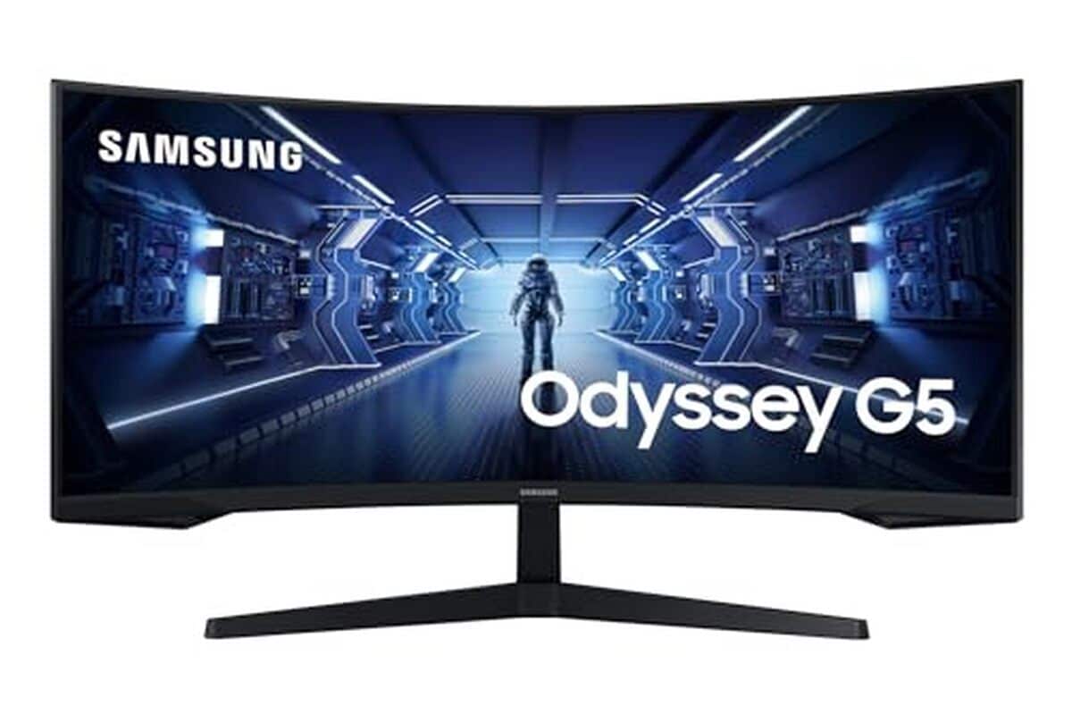 Test du moniteur incurvé Samsung Odyssey G5 34" : immersion uhd ultra-large