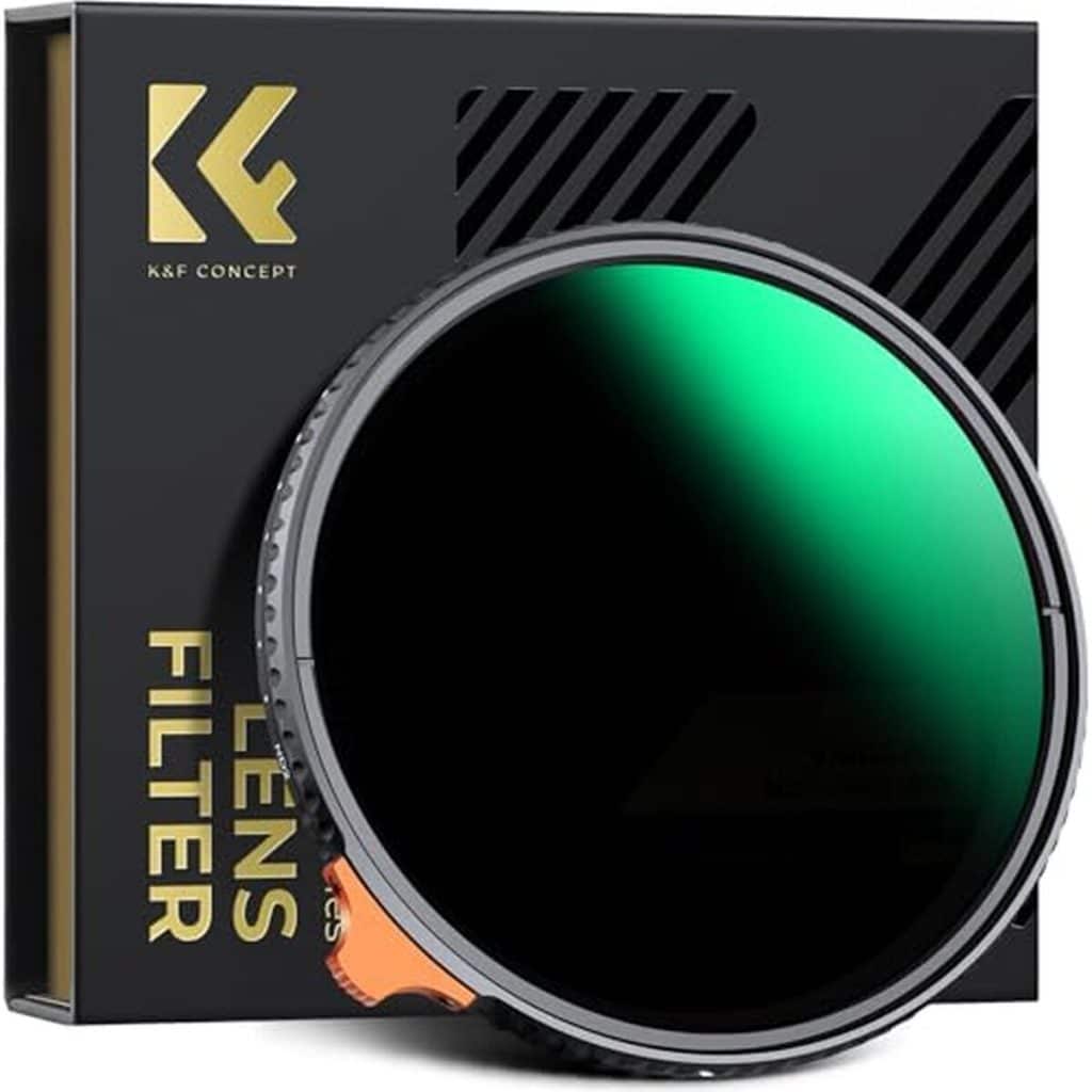 Test : filtre ND variable K&F concept nano-X 86mm