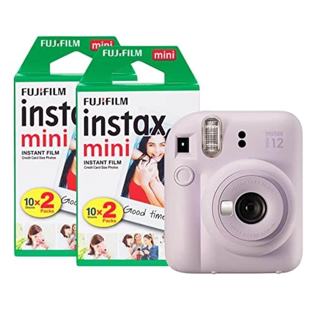 Test Fujifilm Instax Mini 12 : l'appareil photo instantané lilas