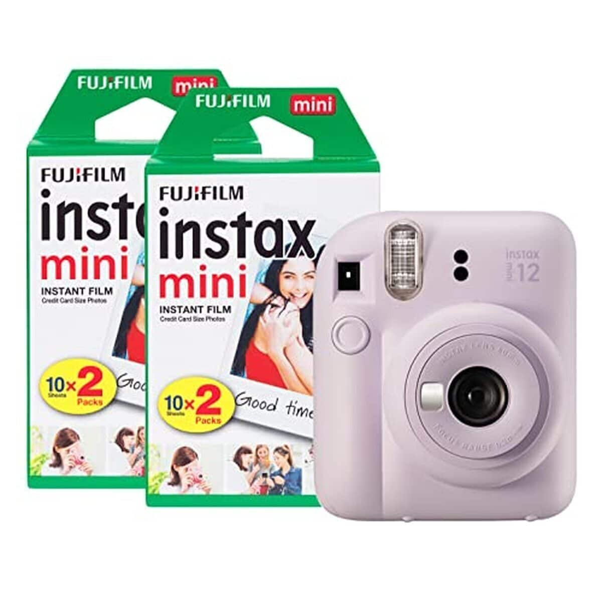 Test Fujifilm Instax Mini 12 : l'appareil photo instantané lilas
