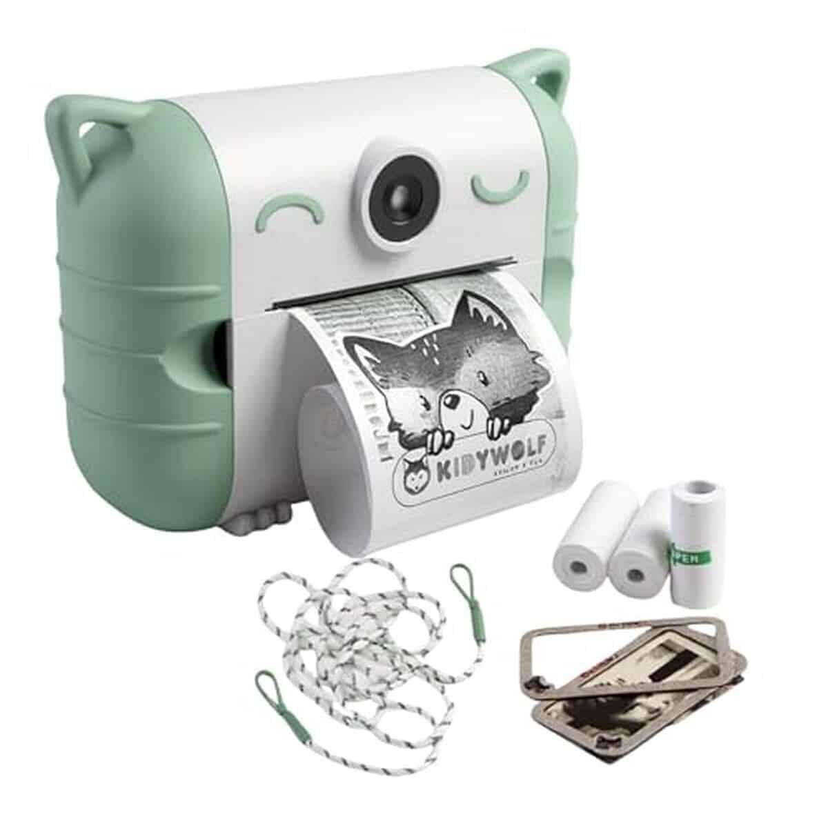 Test Kidyprint vert : appareil photo instantané enfant ludique et créatif