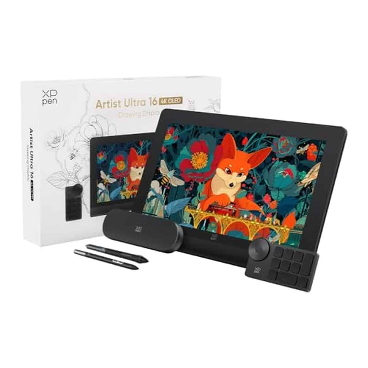 Test XPPen Artist Ultra 16 : tablette graphique OLED 4K pour artistes et designers