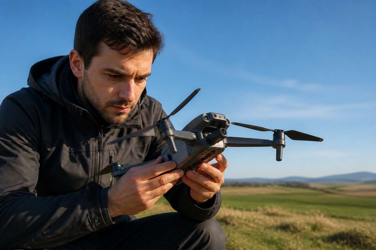 Où trouver l'identifiant de signalement électronique d'un drone ?