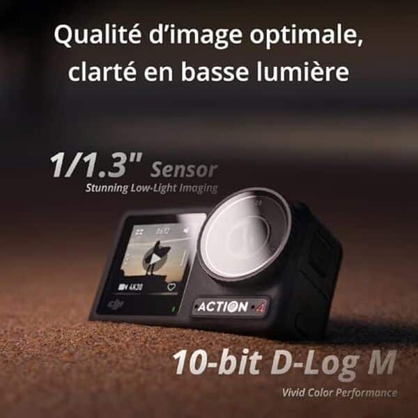 Découvrez notre analyse détaillée de la Dji Osmo Action 4, une caméra d'action 4k étanche qui allie performance et robustesse pour vos aventures.