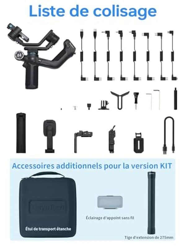 Découvrez notre test détaillé du stabilisateur Feiyu SCORP Mini2 : analyse de sa compacité, polyvalence et performance pour des vidéos parfaites