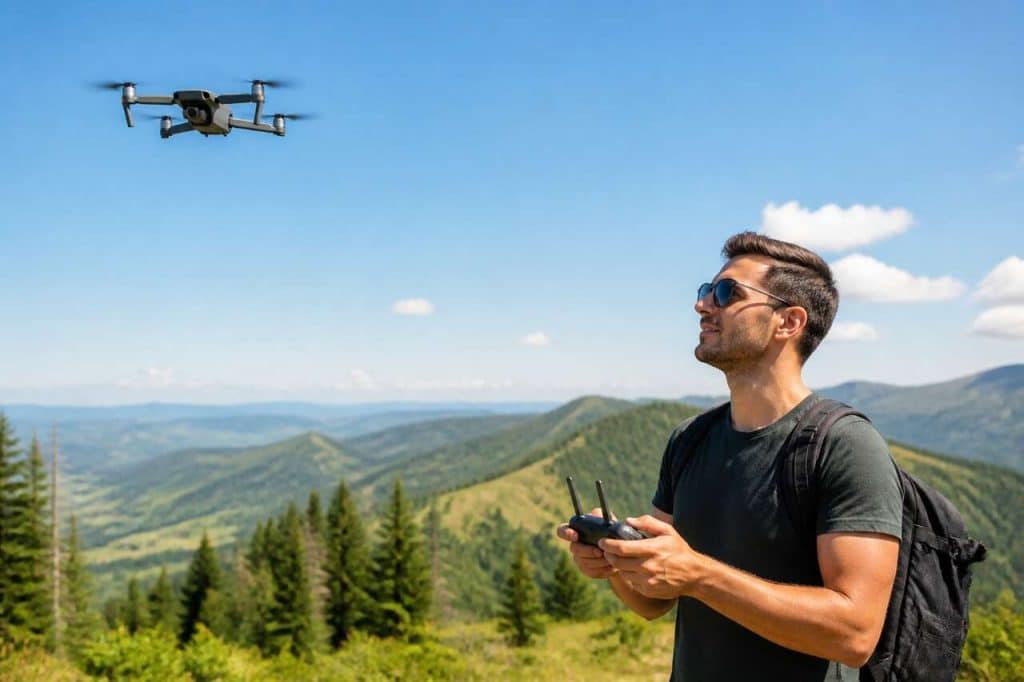 Voyager avec un drone : astuces pour partir serein cet été