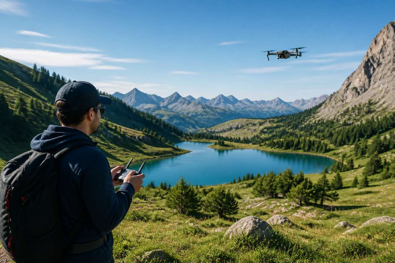 Les meilleures destinations pour voyager avec un drone