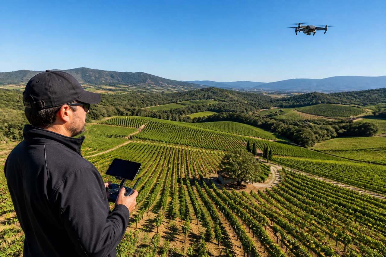 T&eacute;moignages de vignerons : comment le drone a transform&eacute; leur pratique
