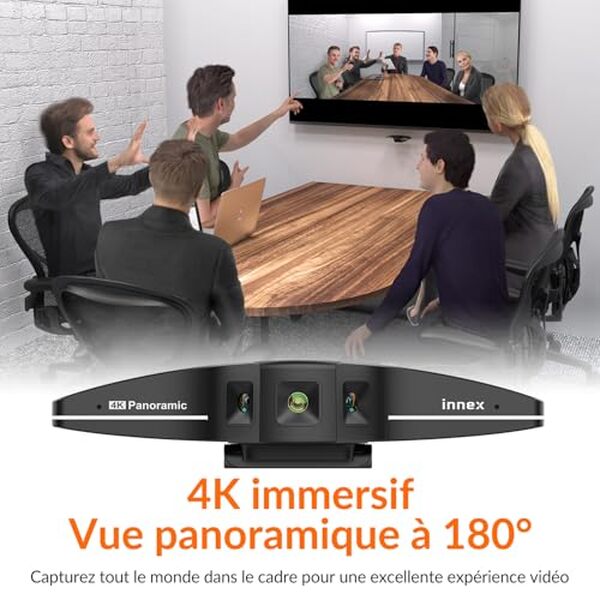 Découvrez notre test détaillé de la webcam Innex C831 4K avec suivi IA et angle de vue 180°. Performances, qualité vidéo et fonctionnalités analysées. 