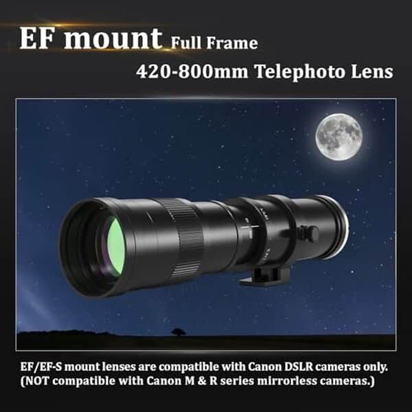 Découvrez notre test détaillé de l'objectif BENOISON 420-800mm pour Canon DSLR : qualité optique, performance, prix et verdict final pour les photographes exigeants.