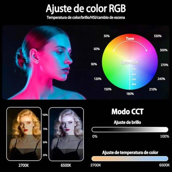 Découvrez notre test complet de la lampe vidéo led niceveedi RGB 15 pouces : performances, qualité lumineuse et avis détaillé pour vos projets photo et vidéo. 