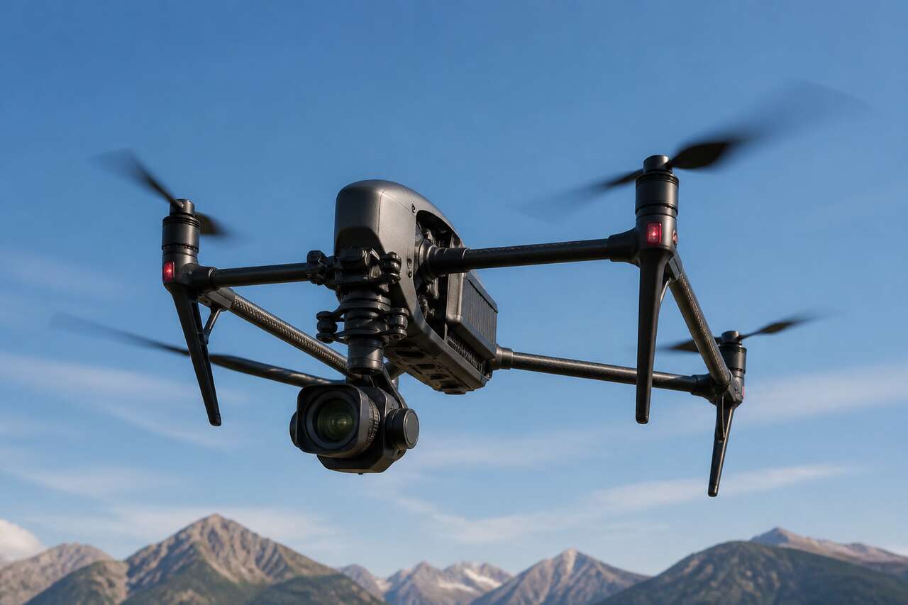 Dji inspire 3 : faire voler une caméra 8k à 94 km/h